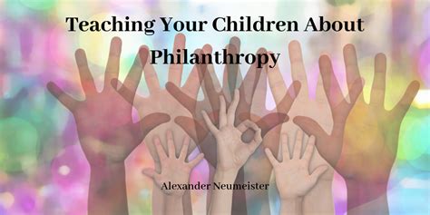 teaching kids about philanthropy